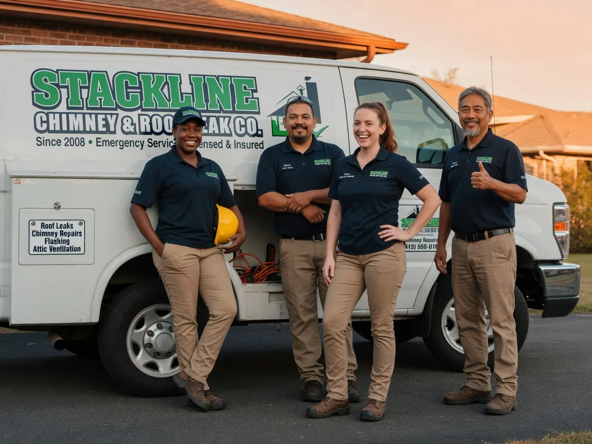 Chimney flashing repair company in Pendergrass, GA